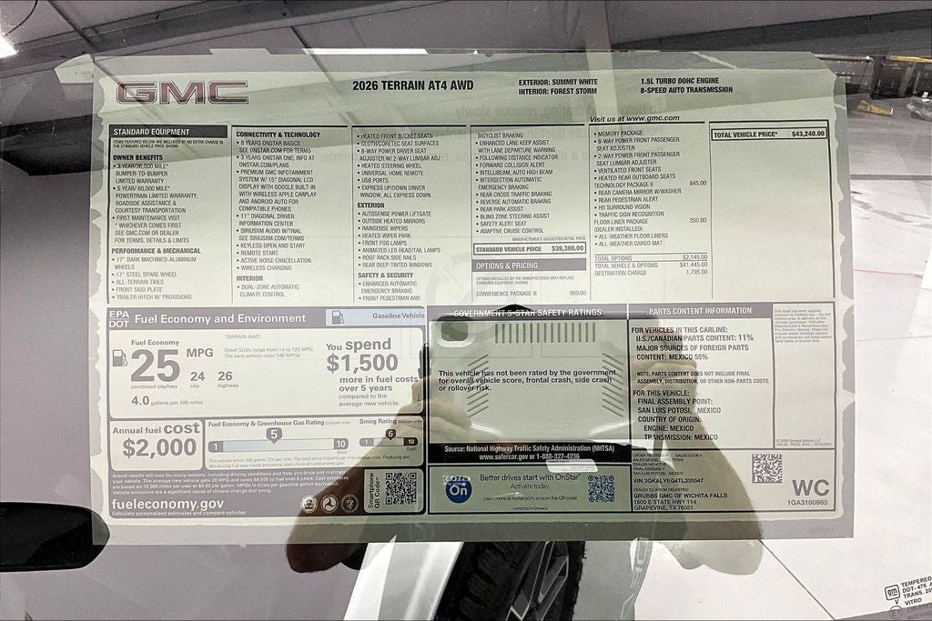 2026 GMC Terrain AT4