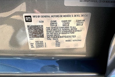 2026 GMC Sierra 1500 SLT