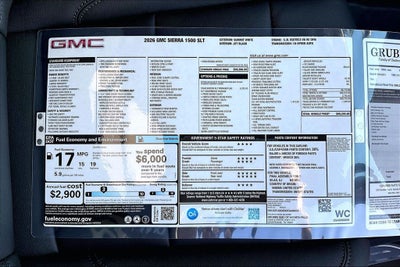 2026 GMC Sierra 1500 SLT