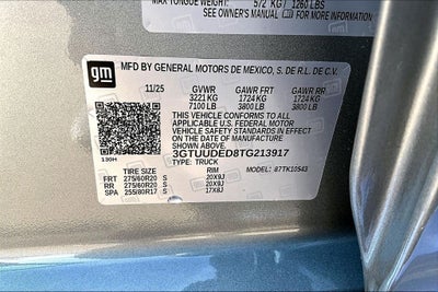 2026 GMC Sierra 1500 SLT