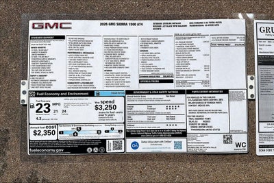 2026 GMC Sierra 1500 AT4