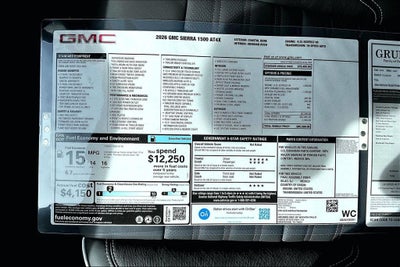 2026 GMC Sierra 1500 AT4X