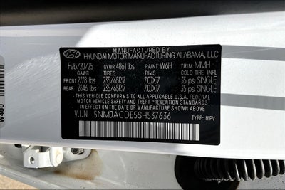 2025 Hyundai Tucson SE