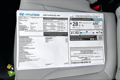 2026 Hyundai Tucson SEL