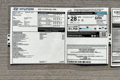 2026 Hyundai Tucson SEL