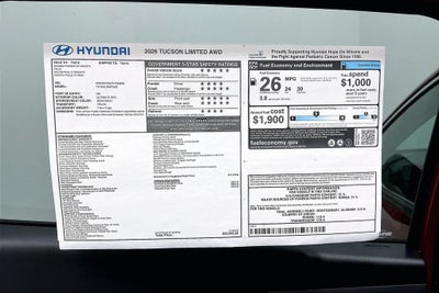 2026 Hyundai Tucson Limited