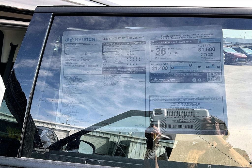 2026 Hyundai Santa Fe Hybrid SEL