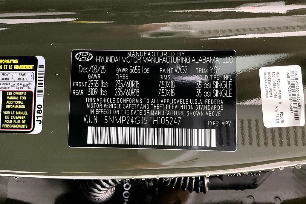 2026 Hyundai Santa Fe Hybrid SEL