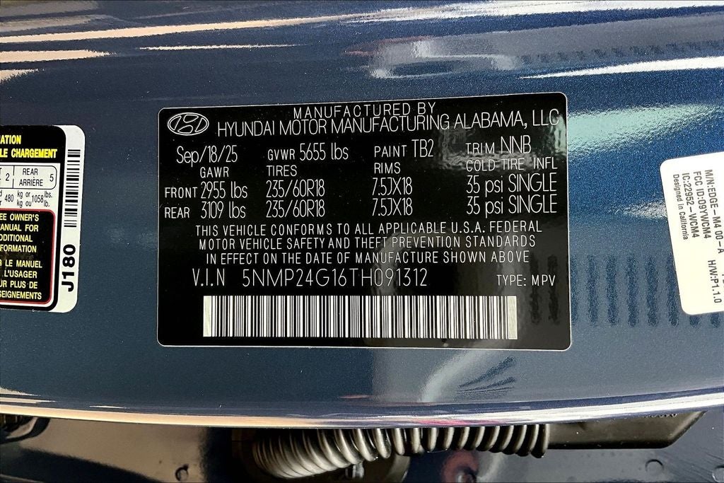 2026 Hyundai Santa Fe Hybrid SEL