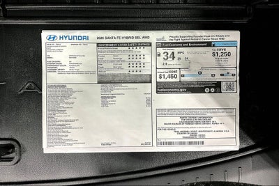 2026 Hyundai Santa Fe Hybrid SEL