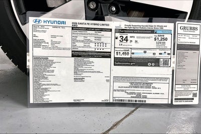 2026 Hyundai Santa Fe Hybrid Limited