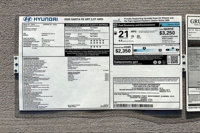 2026 Hyundai Santa Fe XRT