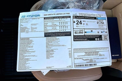 2026 Hyundai Santa Fe Limited