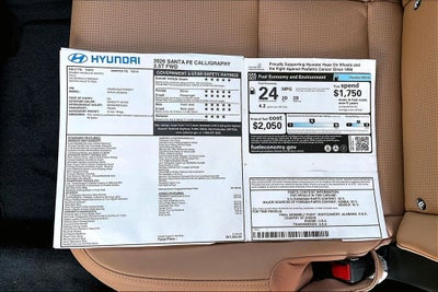 2026 Hyundai Santa Fe Calligraphy