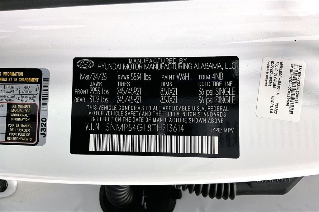 2026 Hyundai Santa Fe Calligraphy