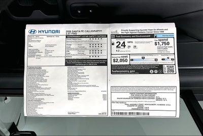 2026 Hyundai Santa Fe Calligraphy