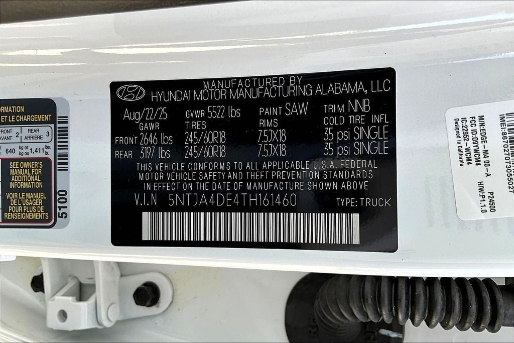 2026 Hyundai Santa Cruz SE