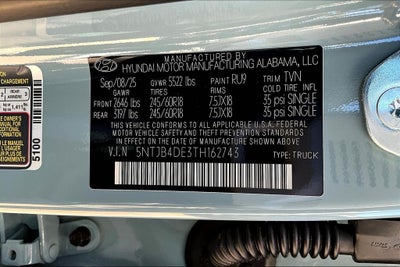 2026 Hyundai Santa Cruz SEL