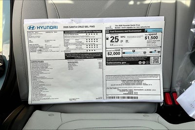 2026 Hyundai Santa Cruz SEL