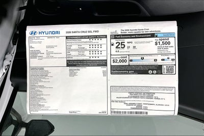 2026 Hyundai Santa Cruz SEL