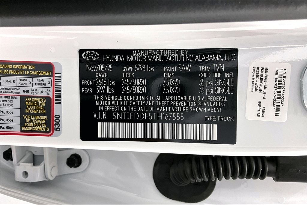 2026 Hyundai Santa Cruz Limited