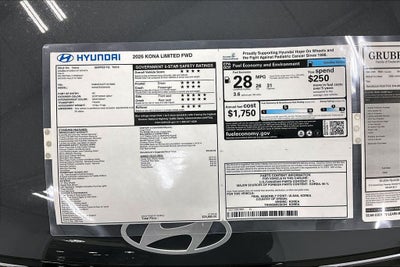 2026 Hyundai Kona Limited