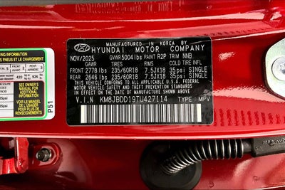 2026 Hyundai Tucson Hybrid SEL