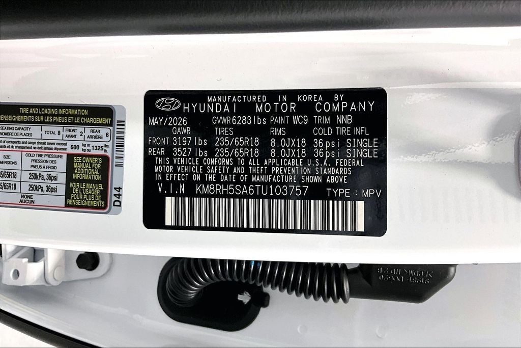 2026 Hyundai Palisade Hybrid Blue SEL Premium 8 Passenger