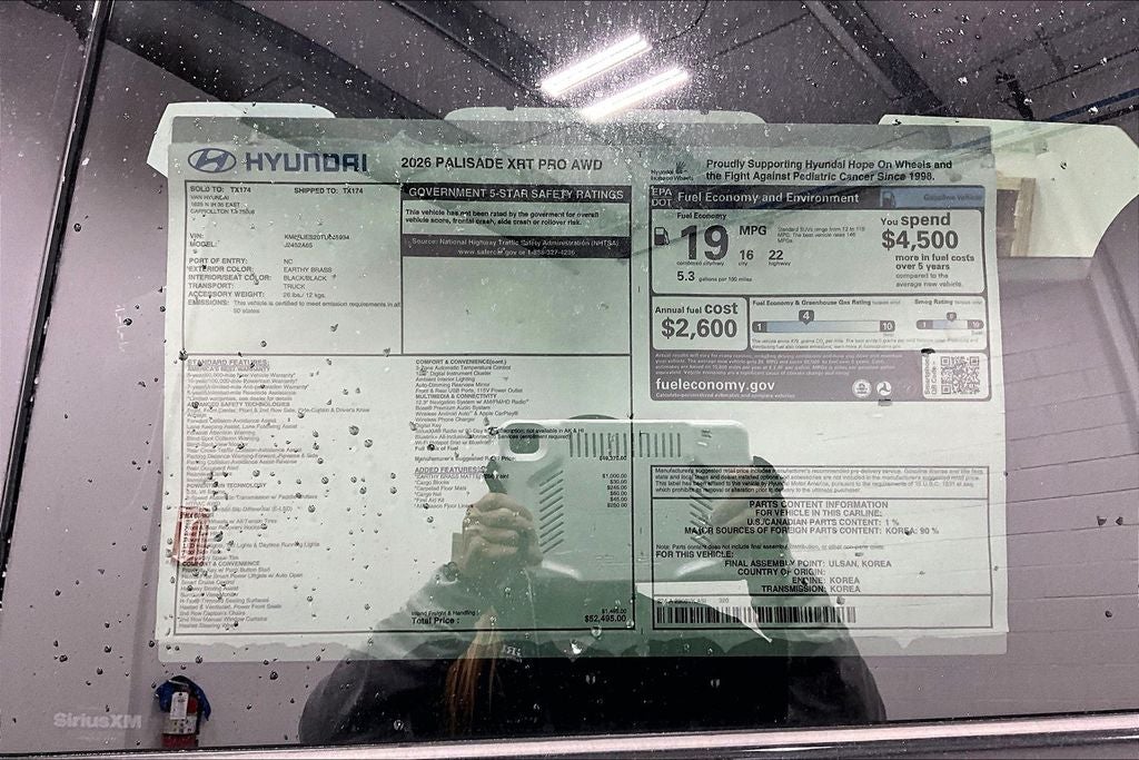 2026 Hyundai Palisade XRT Pro