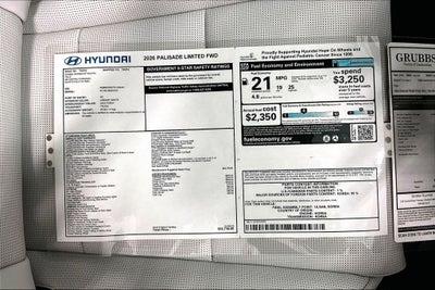 2026 Hyundai Palisade Limited