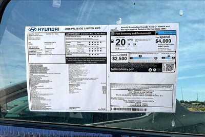 2026 Hyundai Palisade Limited