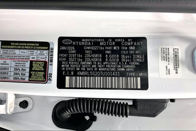 2026 Hyundai Palisade SEL 7 Passenger