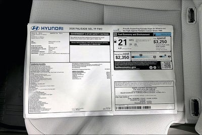 2026 Hyundai Palisade SEL 7 Passenger