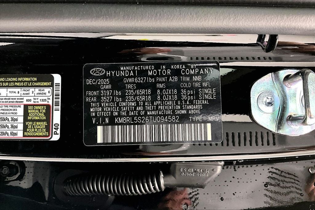 2026 Hyundai Palisade SEL 7 Passenger