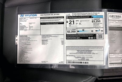 2026 Hyundai Palisade SEL 7 Passenger