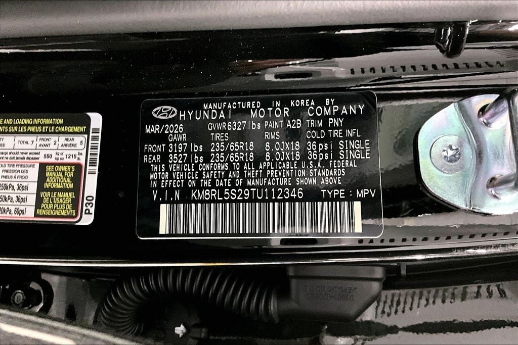 2026 Hyundai Palisade SEL 7 Passenger