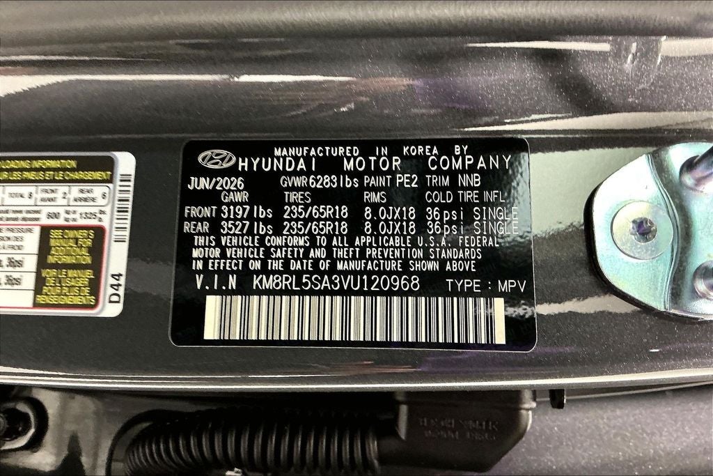 2027 Hyundai Palisade Hybrid Blue SEL 8 Passenger