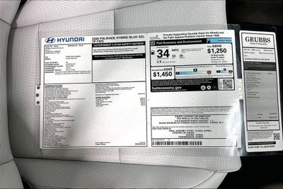 2026 Hyundai Palisade Hybrid Blue SEL 7 Passenger