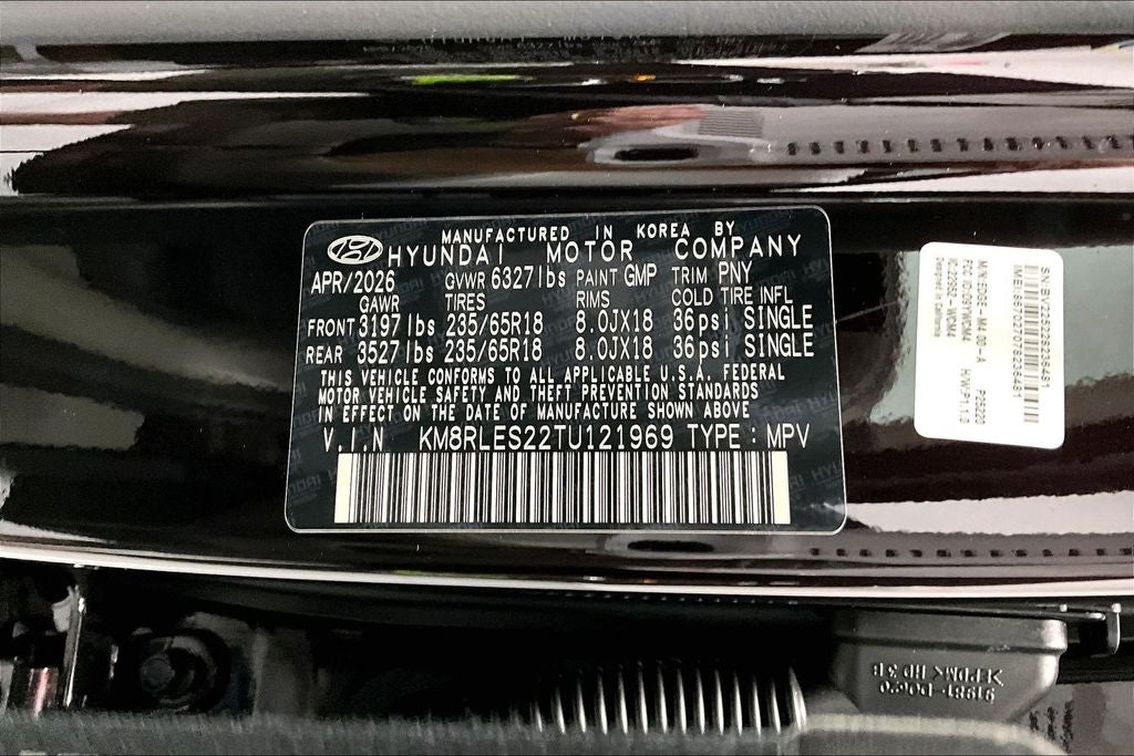 2026 Hyundai Palisade SEL 7 Passenger