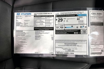 2026 Hyundai Palisade Hybrid SEL 7 Passenger
