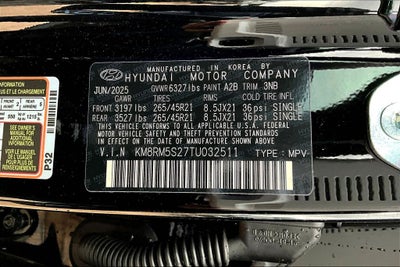 2026 Hyundai Palisade Calligraphy