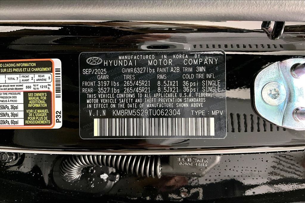 2026 Hyundai Palisade Calligraphy