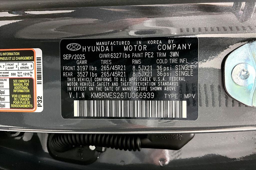 2026 Hyundai Palisade Calligraphy