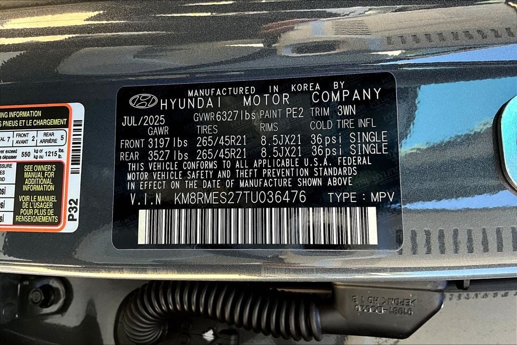 2026 Hyundai Palisade Calligraphy