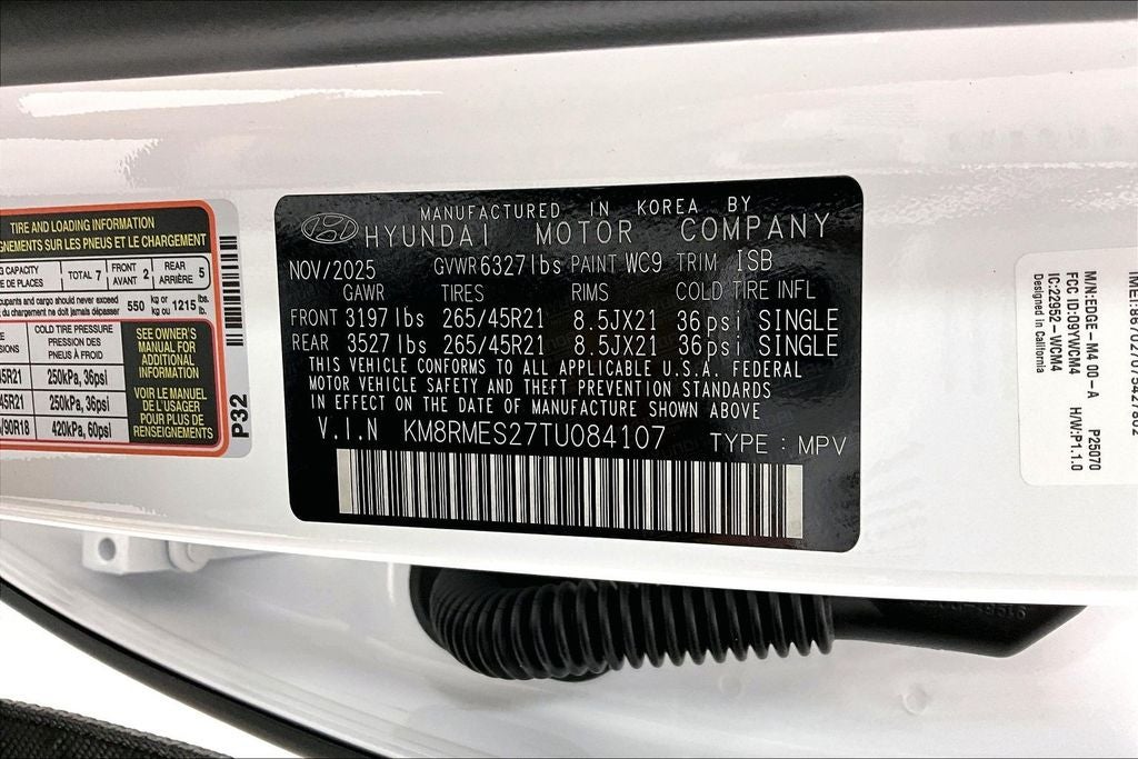 2026 Hyundai Palisade Calligraphy