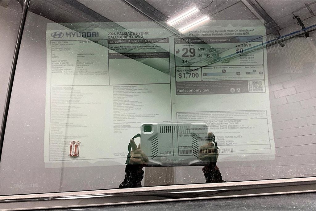 2026 Hyundai Palisade Hybrid Calligraphy