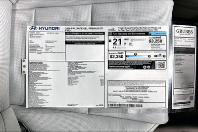 2026 Hyundai Palisade SEL Premium 7 Passenger