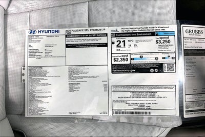 2026 Hyundai Palisade SEL Premium 7 Passenger