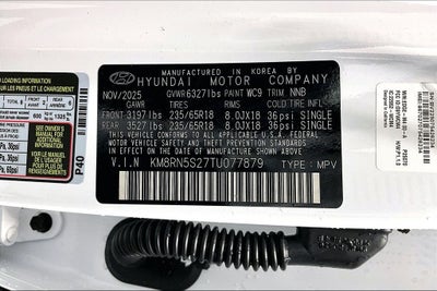 2026 Hyundai Palisade SEL Premium 8 Passenger