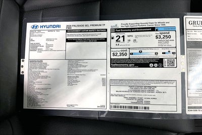 2026 Hyundai Palisade SEL Premium 7 Passenger